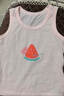 貝瑞加（Babyprints）兒童背心2件裝男女寶寶夏季無(wú)袖打底衫純棉坎肩吊帶上衣 粉80 曬單實(shí)拍圖