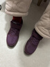 足力健大師老人鞋女秋冬季媽媽鞋中老年媽媽健步鞋奶奶休閑運動(dòng)鞋加絨棉鞋男 A1666紫色女款 四季款 38 曬單實(shí)拍圖