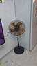 鉆石牌（DIAMOND）工業(yè)風(fēng)扇落地家用大風(fēng)力鋁葉強力商用落地電風(fēng)扇客廳搖頭除甲醛工廠(chǎng)立式風(fēng)扇WY 18寸銅芯電機【5檔搖頭+金鋁5葉】 曬單實(shí)拍圖
