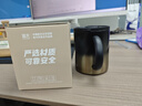 富光316L不銹鋼馬克杯辦公杯子帶蓋帶勺子水杯男茶杯女保溫咖啡杯 星耀黑460ML【316L不銹鋼+勺子】 曬單實(shí)拍圖