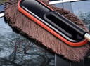 好汽仕汽車(chē)除塵撣車(chē)用撣子擦車(chē)拖把洗車(chē)帶含蠟油神器掃車(chē)灰塵蠟全棉毛刷 曬單實(shí)拍圖