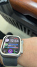 PZOZ適用蘋(píng)果手表保護殼apple iwatch s11保護套iphone watch 10/8/7/6秒變ultra 3金屬全包防刮防摔2 鈦金色 iWatch S11/10 46mm 曬單實(shí)拍圖