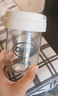 云穗 隨手杯ins簡(jiǎn)約高顏值水杯可愛(ài)迷你小巧學(xué)生兒童塑料杯便攜吸管杯 雪山白-隨手杯 300ml 曬單實(shí)拍圖