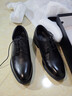 京東京造頭層牛皮 真皮男鞋商務(wù)休閑皮鞋高端正裝鞋情人節禮物德比鞋婚鞋 曬單實(shí)拍圖
