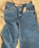 Levi's李維斯女士美式復古BAGGY寬松直筒休閑簡(jiǎn)約舒適牛仔褲 中藍色 26 (31) 曬單實(shí)拍圖