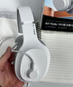 iKF Fkids Y01頭戴式有線(xiàn)耳機學(xué)生中考高考教考英語(yǔ)聽(tīng)說(shuō)專(zhuān)用兒童網(wǎng)課學(xué)習口語(yǔ)耳麥3.5MM接口 月光白 曬單實(shí)拍圖