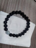 武當山黑夜靈動(dòng)黑金曜石手串情人節禮物生日禮物甄選款黑曜手鏈新年禮物 曬單實(shí)拍圖
