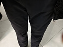 安踏無(wú)氟防潑水長(cháng)褲丨加厚磨毛保暖運動(dòng)褲男士商務(wù)通勤精英休閑褲 曬單實(shí)拍圖