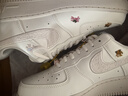 耐克 女空軍一號 AF1 運動(dòng)板鞋馬年限定脫韁系列 IQ1143-100白38.5 曬單實(shí)拍圖