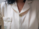 朵朵棉萊卡棉女款家居服套裝純棉新款情侶睡衣女春秋長(cháng)袖 米杏膚一套 L 曬單實(shí)拍圖
