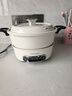 摩飛電器（Morphyrichards）多功能鍋電火鍋 家用烤涮一體電煮鍋電炒鍋電燒烤料理鍋 3L電熱火鍋鍋 MR9087 富士白 曬單實(shí)拍圖