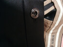 羅蒙（ROMON）桑蠶絲西褲男羅蒙高端定制金標秋冬季加厚款商務(wù)休閑西裝褲 黑 33 曬單實(shí)拍圖