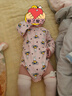 優(yōu)衣庫嬰幼兒寶寶包臀衣長(cháng)袖1件裝嬰兒衣服連體衣包屁衣485184 13 玫紅色 90cm 曬單實(shí)拍圖