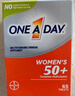 One A Day拜耳女士中老年復合維生素65片/盒多維元素片煙酰胺50歲+健康送禮 曬單實(shí)拍圖