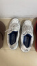 斯凱奇（Skechers）女鞋春季小白熊休閑鞋子厚底增高百搭運動(dòng)軟底老爹鞋99999863 白色/海軍藍色/WNV 35 曬單實(shí)拍圖
