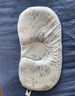 babycare新生兒枕頭硅膠云片枕嬰兒透氣寶寶枕頭0-6月可機洗43*21魔法兔 曬單實(shí)拍圖
