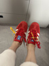 阿迪達斯（adidas）（adidas）三葉草男女鞋GAZELLE INDOOR低幫休閑鞋IF1808紅白36.5 曬單實(shí)拍圖