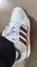 adidas ENTRAP美式校園風(fēng)運動(dòng)少年感復古籃球風(fēng)板鞋男女阿迪達斯   白色/紅色   42 曬單實(shí)拍圖