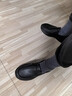 天美意男鞋商場(chǎng)同款一腳蹬通勤上班男休閑皮鞋2026春新款 黑色 38 曬單實(shí)拍圖