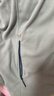 黑冰戶(hù)外露營(yíng)登山徒步男士薄款抓絨衣保暖衣男款抓絨內膽 F231102 灰色 L 曬單實(shí)拍圖