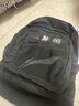李寧雙肩包背包男女同款書(shū)包初高中生旅行包男士大容量電腦包登山包黑 曬單實(shí)拍圖