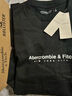 Abercrombie & Fitch男裝25秋季美式百搭經(jīng)典LOGO棉質(zhì)套頭圓領(lǐng)短袖T恤上衣175-5130 淺麻灰色 L (180/108A) 曬單實(shí)拍圖