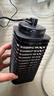仟居佳 滅蚊燈家用電子滅蚊器驅蚊臥室電擊式LED電蚊燈拍滅蚊神器殺蟲(chóng)燈 黑色：光誘+電擊 曬單實(shí)拍圖
