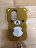 測試款式卡通立體趣味輕松熊適用iphone15promax手機殼蘋(píng)果14硅膠13全包12VIVO小米華為蘋(píng)果OPPO手機殼 P棕底立體小熊硅膠軟殼 其他手機型號（聯(lián)系客服備注下單） 曬單實(shí)拍圖