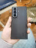 BLUEO藍猩適用三星ZFold7手機殼ZFold7保護殼轉軸磁吸芳綸纖維纖薄防摔抗指紋保護套 黑灰 曬單實(shí)拍圖