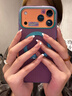 圖拉斯支點(diǎn)殼O3Hue【春季上新丨時(shí)尚單品】 適用蘋(píng)果17promax手機殼iphone16pro磁吸支架防摔透明磨砂薄 【極光紫】美好“紫”屬于你 iPhone 17 Pro Max 曬單實(shí)拍圖