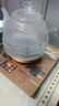 金灶（KAMJOVE）涌泉式全自動(dòng)上水電熱水壺 0.8L玻璃燒水壺 智能保溫恒溫電茶壺 H7 曬單實(shí)拍圖
