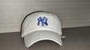 【MLB制造商】高檔純棉棒球帽子遮陽(yáng)帽男女帽精梳棉鴨舌帽顯臉小 米白色 曬單實(shí)拍圖