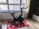 汗馬 【銷(xiāo)量過(guò)萬(wàn)】 家用動(dòng)感單車(chē)靜音運動(dòng)減肥器材健身車(chē)室內腳踏車(chē) 智能藍牙+手動(dòng)調阻-黑 曬單實(shí)拍圖