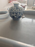 京東京造 蓋碗茶具 景德鎮蓋碗陶瓷茶具蓋碗茶杯蓋碗主人杯禮盒裝170ml 曬單實(shí)拍圖