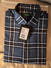 Raidy Boer/雷迪波爾【刺繡圖案】2025秋英倫格紋長(cháng)袖襯衫男 9007 藍格 L /175/50 曬單實(shí)拍圖