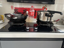 華帝【小飛翼pro】超薄7字形頂側雙吸抽油煙機變頻28風(fēng)量大吸力油煙機燃氣灶具煙灶套裝K9+308D 曬單實(shí)拍圖