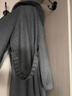 UR秋季新款女裝腰帶長(cháng)款大衣呢料外套UWG150098+ 深灰 (偏長(cháng)) M 曬單實(shí)拍圖