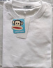 大嘴猴（paul frank）短袖男士夏季潮圓領(lǐng)T恤男休閑寬松220g重磅純棉男裝 白色 2XL 曬單實(shí)拍圖