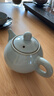 雅瓷汝窯茶壺單壺 陶瓷家用泡茶沏茶壺 功夫茶具水平壺冰裂釉禮盒裝 汝窯水平壺 165ml 曬單實(shí)拍圖