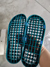 和居優(yōu)品 按摩拖鞋浴室洗澡防滑鏤空透明漏水塑料情侶男女家用涼拖鞋室內 孔雀綠 41-42 曬單實(shí)拍圖
