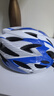 奧塞奇ot9自行車(chē)頭盔兒童安全帽騎行平衡車(chē)輪滑頭盔透氣輕便單車(chē)裝備藍 曬單實(shí)拍圖