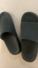 卡帝樂(lè )鱷魚(yú)拖鞋男士踩屎感涼拖鞋軟底家居浴室涼拖鞋子 男 0294 黑色 44-45 曬單實(shí)拍圖
