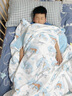 可優(yōu)比（KUB）嬰兒防踢被春夏擁抱被寶寶睡袋一體式?jīng)龈兴┩面覒?180*200cm 曬單實(shí)拍圖