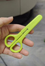 得力（deli）【熱門(mén)商品】?jì)和舻都糇邮止ばW(xué)生剪刀安全圓頭美工小剪刀文具一年級幼兒園3-6歲 綠色6021 曬單實(shí)拍圖