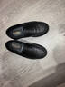 金利來(lái)（Goldlion）男鞋男士皮鞋時(shí)尚商務(wù)休閑鞋鞋舒適樂(lè )福鞋55923018401A-黑色-40碼 曬單實(shí)拍圖