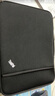 ThinkPad聯(lián)想ThinkPad筆記本電腦內膽包 14英寸手提包電腦包手提袋收納包保護套男女公文包 黑色 曬單實(shí)拍圖