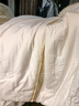 水星家紡新疆棉花被100%純棉被子春秋被單人被芯約5.5斤200x230cm 曬單實(shí)拍圖