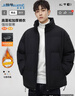 真維斯（Jeanswest）棉服男羽絨棉衣秋冬季潮流加厚立領(lǐng)外套男士高彈保暖衣服男裝 曬單實(shí)拍圖