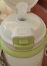 babycare西高地保溫杯學(xué)飲兒童寶寶學(xué)生上學(xué)水壺吸管直飲杯外出6月+-大青 曬單實(shí)拍圖