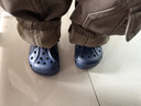 CROCS卡駱馳貝雅兒童洞洞鞋戶(hù)外包頭童鞋沙灘鞋涼鞋拖鞋/207013/207012 深藍色-410 24 (140mm) 曬單實(shí)拍圖